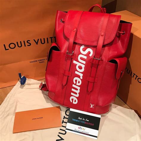 red louis vuitton mini backpack|Louis Vuitton red bag price.